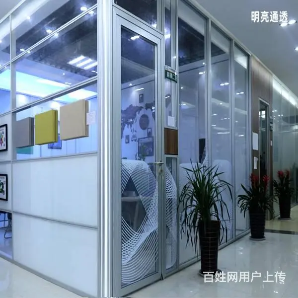 上海黄浦玻璃隔断是一种新的装修材料 - 图片 2
