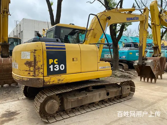 转让14年小松130-7二手挖掘机，原版质保包运 - 图片 1
