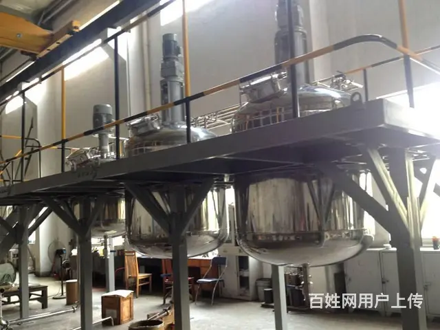 加热搪瓷外包不锈钢反应釜搅拌釜结晶釜淄博福民 - 图片 3