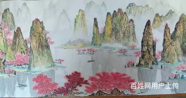 纯手工绘制中国山水画专售 2021 11 13 - 图片 2