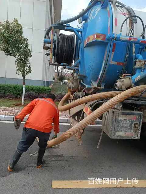教场北路 虹山东路附近专业抽粪 隔油池吸污工地抽粪 - 图片 3
