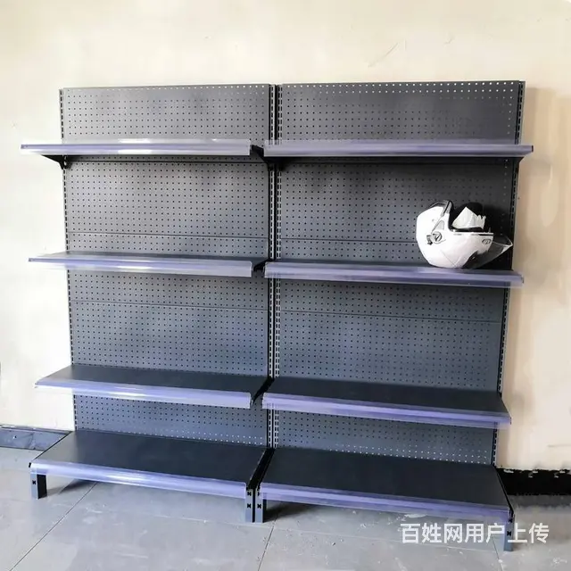 厦门超市货架出租便利店洞洞板置物架批发 - 图片 3