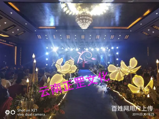 中西式婚礼策划、场地布置、灯光音响、婚礼主持、演出 - 图片 7