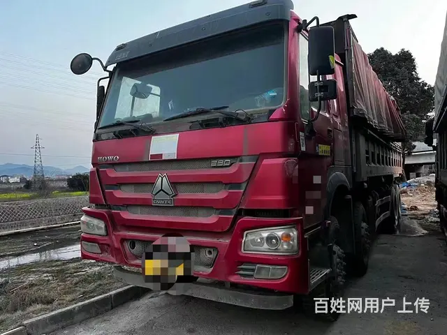 豪沃 自卸车 19年10月8.6米1.1米380马 - 图片