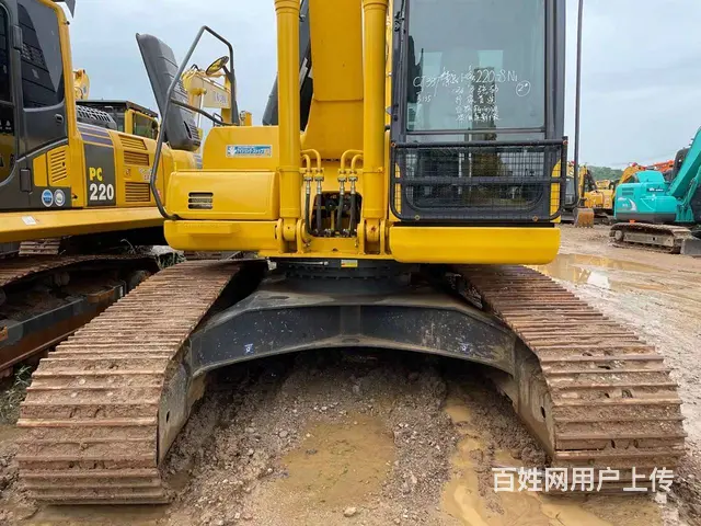 进口小松220-8二手挖掘机低价转让手续全质保包送 - 图片 4