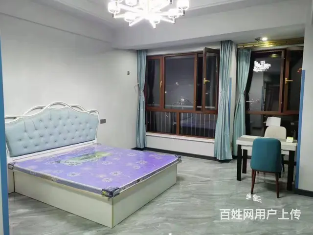 万国马头9楼50平1室1厅，包电梯物业取暖，精装修空调，冰箱 - 图片 1