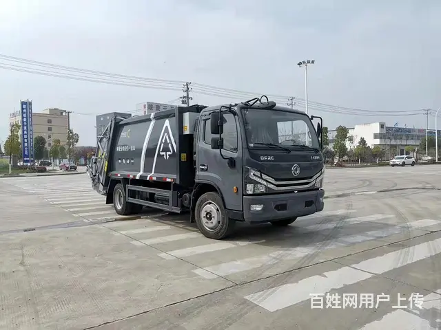 东风多利卡9方14方后装卸挂桶式环卫车价格低廉可分期手续齐全 - 图片 1