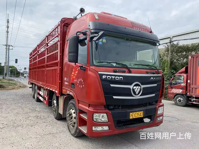 低价转让18年3月国五欧曼前四后八9.6米仓栅货车 - 图片 2