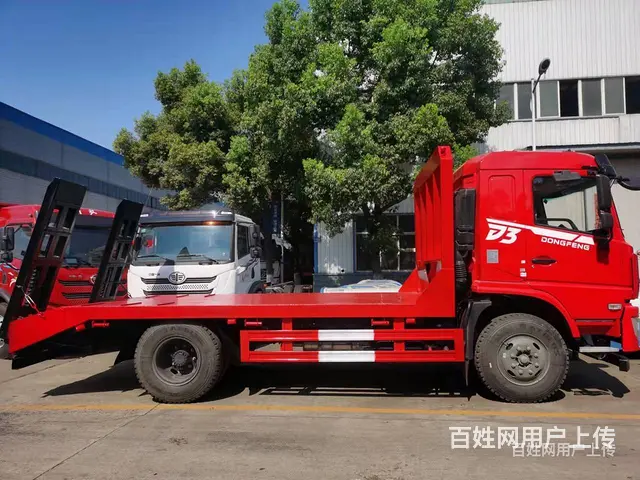 国六单桥东风D3平板车 低息可分期 - 图片 1