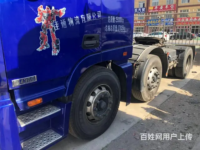 贱卖原装单驱二手解放 欧曼 天龙牵引车 国4包提档 - 图片 12