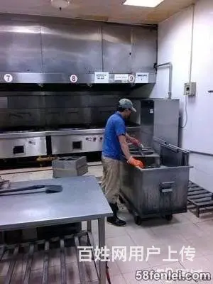 昆山市淀山湖酒店餐厅油烟机清洗 商场油烟管道清洗 - 图片 1