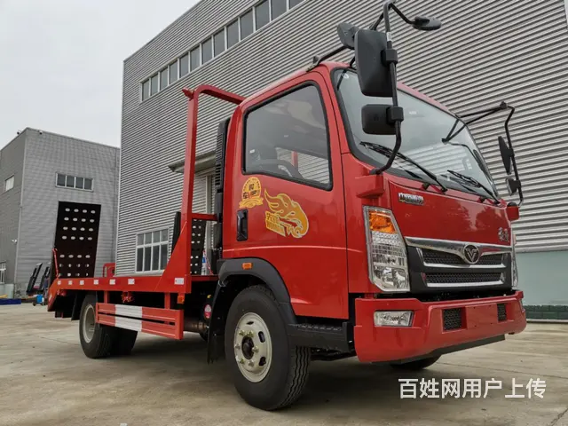 全国合规蓝牌平板车 重汽拖80挖机平板车 厂家价格 - 图片 2