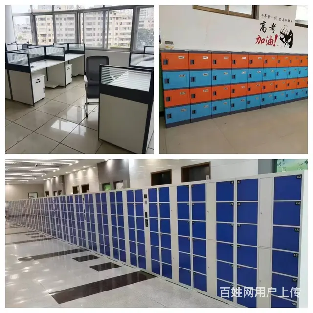 维修电脑桌工位桌、  桌、培训桌椅、学生桌椅保险柜 - 图片 7