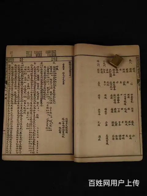 清代晚期:中医典籍《临证指南医案》全套八本共八卷， - 图片 4