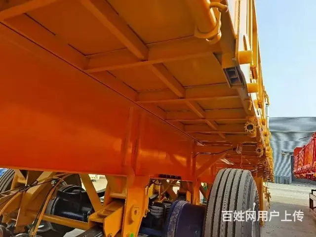 梁山半挂车厂家直销13米标箱侧翻半挂车支持以旧换新 - 图片 10
