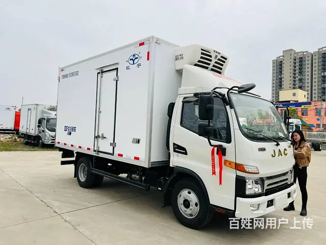 昆山江淮帅铃4.2米冷藏车拉冻品保鲜冷链好帮手 - 图片 8