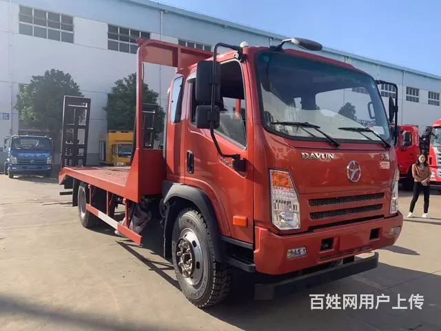 可分期大运单桥轴承4400平板车拖15吨重载型挖机 - 图片 1