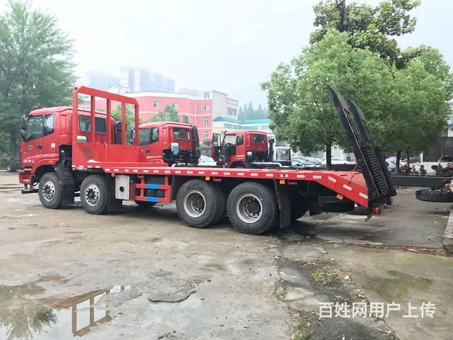 厂家直销 福田欧曼前四后八平板运输车 - 图片 3