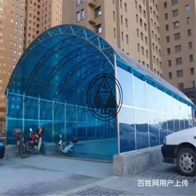 济宁兖州耐力板厂家,兖州耐力板全新料兖州耐力板雨棚 - 图片 9