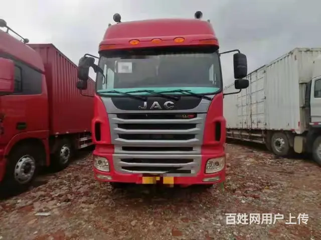 国四载货车江淮前四后四高栏9米6车厢270马力 - 图片 2