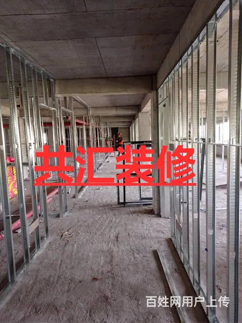 金坛直溪厂房装修 金坛轻钢龙骨隔墙 矿棉板吊顶 溧 - 图片 1