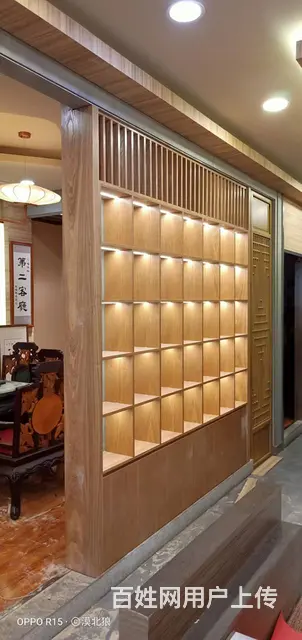 淄博定制烤漆商业展示柜、异形展台、烤漆墙板 - 图片 8