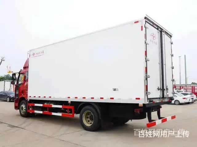 南充 国六解放箱长6.8米冷藏车 冷链运输车厂家直销 - 图片 10