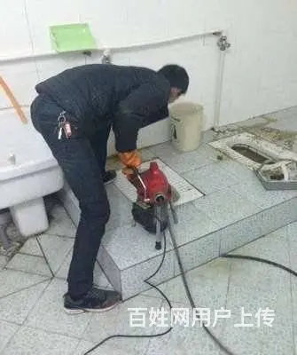 昆明黄土坡疏通厕所马桶疏通下水道主管抽粪 - 图片