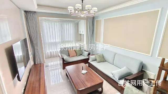 府厚名门 精装两室 家具家电齐全 带暖气 拎包即住 随时看房 - 图片 2