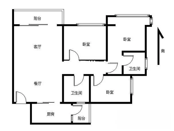 上冲  华发城建未来荟  南向  毛坯  大三房 - 图片 11