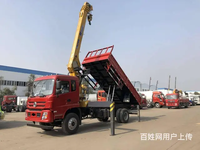 东风单排上装长兴直臂蓝牌4吨随车吊 - 图片 9