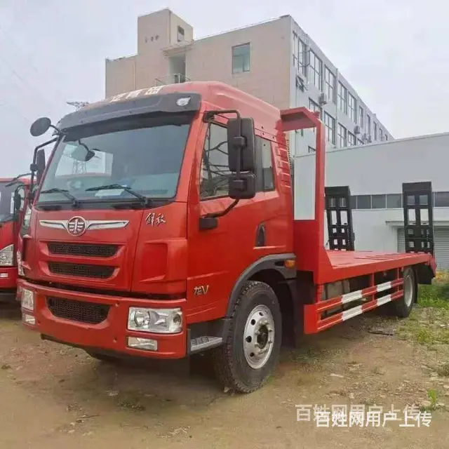 解放拉150挖机平板车 平板拖车 年底优惠 - 图片 6