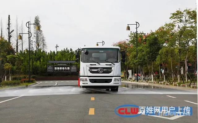 国六东风D9 15吨政府招标洒水车 厂家现车出售 - 图片 1