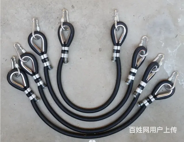高强弹力绳 缓冲绳 弹射绳 蹦极弹力绳 弹力皮筋 - 图片 3