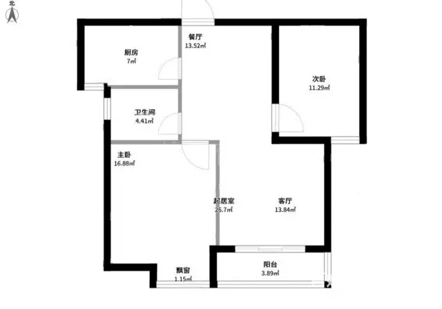 滨江86平 南北通透 三朝南 满5唯1  自住保养 - 图片 10