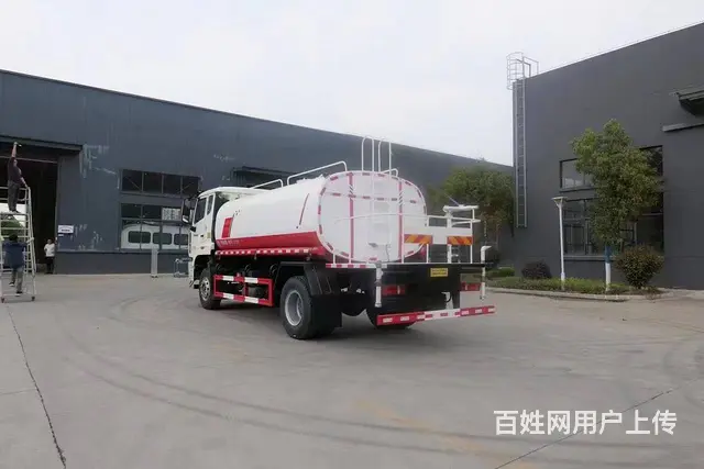 新款重汽15方多功能洒水车马力大动力强适合各种工地 - 图片 2