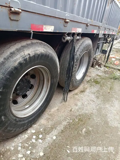 国五载货车350马力江淮前四后八平板9米6货箱 - 图片 6