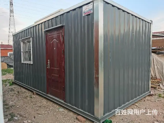 泰安住人集装箱六元一天打包箱 轻钢别墅房一站式建设 - 图片 12