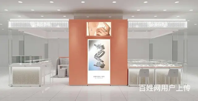 黄金珠宝展柜，玉器展柜，银饰展柜，珍珠展柜，柜台 - 图片 2