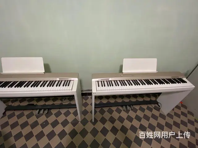 白色卡西欧电钢琴四架，黑色钢琴一架 - 图片 7