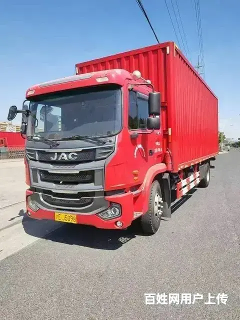 特价转让个人二手江淮7.8米厢式货车220马力 - 图片 1