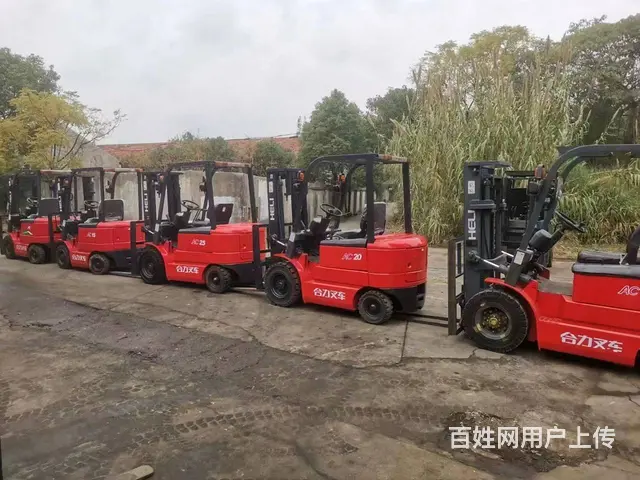 电动叉车小型电叉四轮液压升降二手叉车合力可上牌 - 图片 2