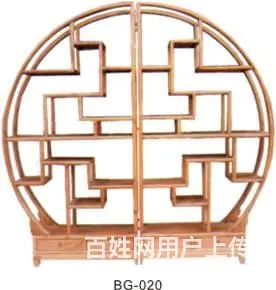 四川宜宾实木博古架家里书架 - 图片 11