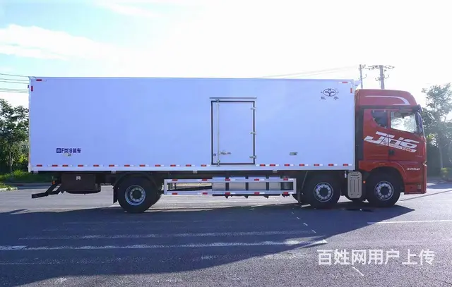 厂家直销解放9.6米冷藏车 现车低价处理 - 图片 9