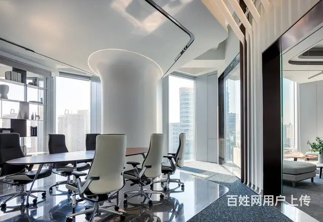 淄博张店办公空间设计方案效果图 - 图片 8