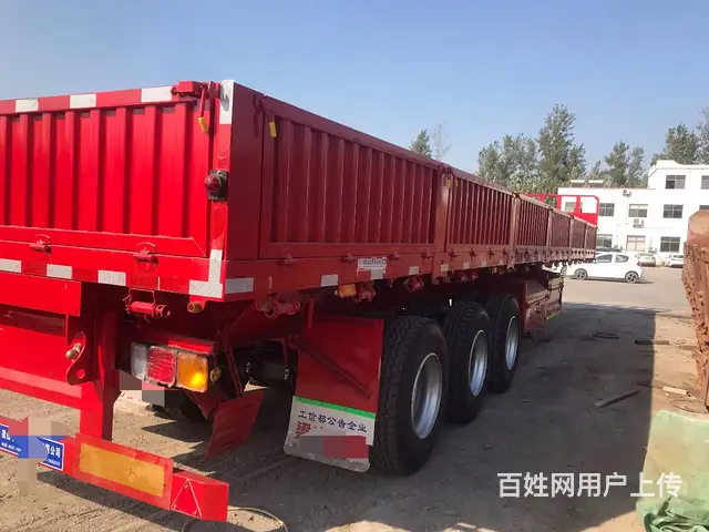 定西厂家直销13米标箱侧翻半挂车 高60公分 - 图片 3