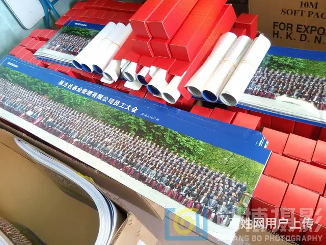 清远百人集体相拍摄，清城区酒店会议合影，合影架子 - 图片 11