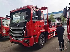 国六江淮挖机板车 平板拖车 厂家现车直销