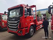 玉柴四缸200马力江淮平板运输车 平板拖车 全国包送车
