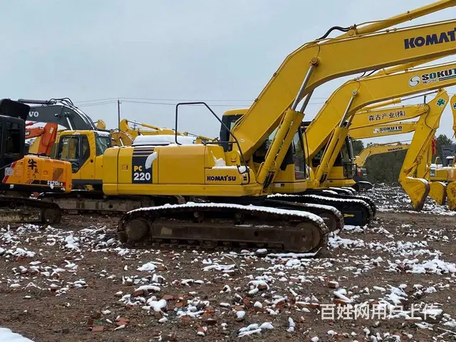 小松220日立卡特沃尔沃三一挖机二手挖掘机多多 - 图片 2